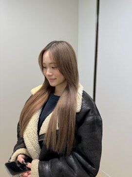 ミルクティーベージュカラー