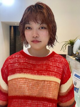 ナンブ セントラル(nambu-CENTRAL) ファッジパーマ＆コーラルレッド