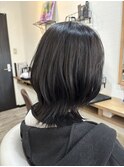 【ネオウルフ】垢抜け☆校則クリアな地毛風ウルフボブ