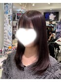 ▼レイヤーカット ブラウンカラー ダブルカラー 