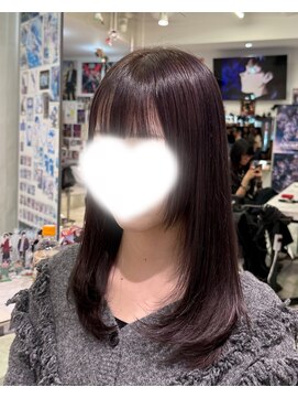 トーキョー オタクヘアー(TOKYO OTAKU HAIR) ▼レイヤーカット ブラウンカラー ダブルカラー