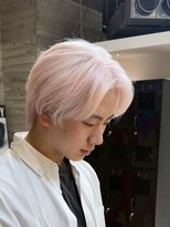 ヲタク(wotaku.)&nbsp;ホワイトピンクメンズハイトーンホワイトカラートリプルカラー
