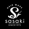 HAIR WAVE sasakiのお店ロゴ