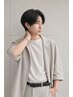 【メンズ専用縮毛矯正】プレックス縮毛＋カット＋眉カットor炭酸クレンジング