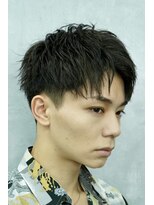トラスト ザ バーバー 東京駅日本橋店(TRUST the Barber)&nbsp;メンズアップバングショート/ニュアンスパーマ