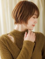 カバーヘアアンドスパ ブリス 浦和(COVER HAIR&SPA bliss) ハニーブラウンブリーチなしひし形ショートマッシュ20代30代W