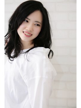 ヘアーアンドビューティールーム ミュー(hair&beautyroom mieux) 黒髪艶髪ふわゆるパーマ