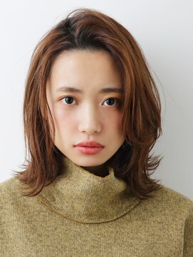 ルータス(loutus) 【loutus】外ハネ×アッシュベージュ/くびれヘア/秋カラー