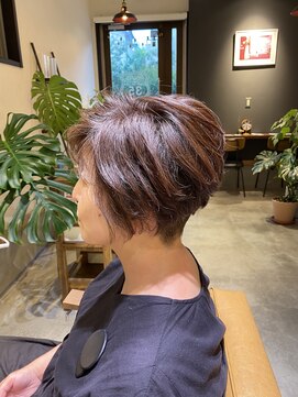 ヘア サロン ルート 幕張(Hair Salon ROUTE) 《大人カッコいい》ベリーショートボブ [ROUTE幕張店]
