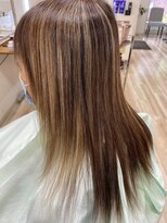 ラヴィヘアスペース(La Vie hair space) 高難易度縮毛矯正＋メッシュ