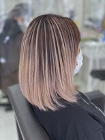 アヴニール アックス(Avenir axe)&nbsp;バレイヤージュ×モーブベージュ