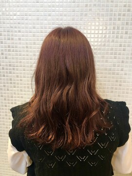 アズーア ヘアーアンドスパ(azure hair&spa) ピンクブラウン