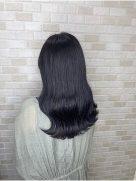ヘアサロン キュー(hair salon Q) 暗めバレイヤージュ
