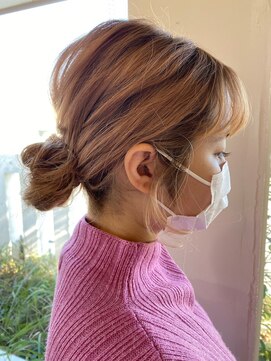 ルプラ チッタ(le-pla Citta) ヘアアレンジ/ゆるアップ/お団子