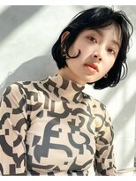 ロンドプロフィール 浦和(Lond profil)&nbsp;前髪カット顔まわり似合わせ外ハネくびれレイヤーミディ