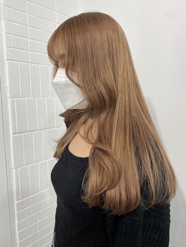 ゲーム 原宿店(GAME) ダブルカラーミルクティーベージュカラーケアブリーチハイトーン