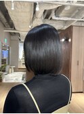 【uno pulir Veil 若槻】『髪質改善×ショートボブ』
