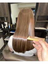 アールサロンプラスキャスパ 自由が丘(Rrsalon+CASPA) 《髪質改善》R.HASエクソソーム水素トリートメント+カラー