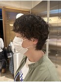 春パーマヘルシースタイルショコラアッシュふんわり丸みカール