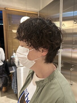 オーガニック リブ 川越(organic+live) 春パーマヘルシースタイルショコラアッシュふんわり丸みカール