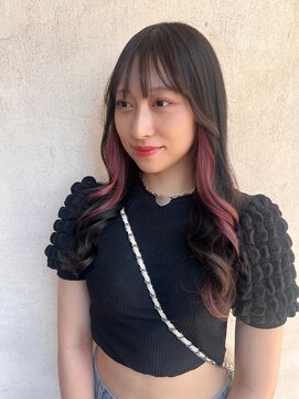 インフィニティー infinity HAIR SPACE BLOOM インナーカラー