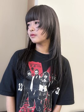 ロチカバイドールヘアー 心斎橋(Rotika by Doll hair) アンブレラカラー　ワイドバング