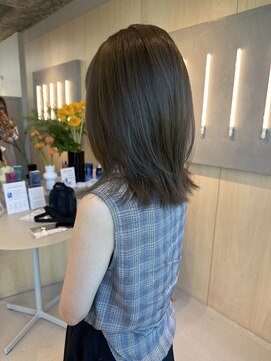 シダミノオ(sida MINOH) 【sida 池村】20代30代40代オリーブグレージュレイヤーカット