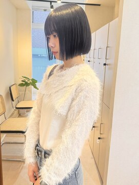 ケシキ大名(keshiki) 簡単スタイリング切りっぱなしボブ/YUKAkeshiki大名