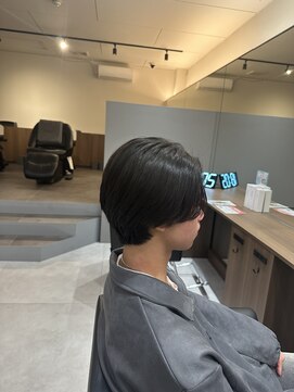 ワークスヘアー(WORKS HAIR) ミディアムセンターパート