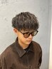メンズカット＋特殊系パーマ【ツイストor波巻き】￥16000