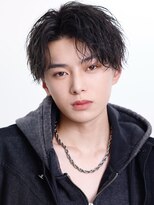 リップス 表参道店(LIPPS)&nbsp;【ツイストスパイラルパーマ】刈り上げショート センターパート