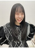 20代30代40代前下がり耳掛けショートボブ丸みショート◎