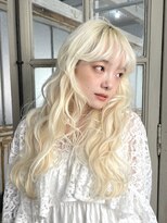 ニコ トウキョウ 渋谷(nico TOKYO)&nbsp;ホワイトブロンド/ハイトーン/ダブルカラー/ケアブリーチ