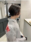 丸みショート/ショートボブ/ハンサムショート/似合わせカット