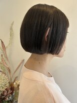 アンジュール 切りっぱなしボブ