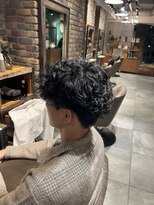 ユキオ ダル(Yukio Dal)&nbsp;メンズ　スパイラルパーマ　波巻きパーマ