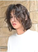 20代30代透明感◎小顔に見えるパーマ×デジタルパーマ