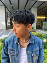 メンズ　縦落ちツイストスパイラル