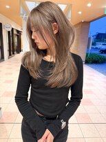 ラキング シガ(LAKING SHIGA)&nbsp;ナチュラルレイヤー×グレージュ