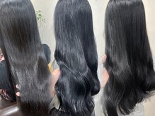 暗髪【ブルーグレージュ】[恵比寿/カラー/イルミナカラー/ダブルカラー/トリートメント/前髪カット]