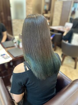 キャラ 池袋本店(CHARA) グラデーション/裾カラー/髪質改善/ダブルカラー