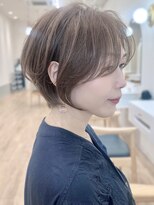 セイドット リー(Say. Ree)&nbsp;say.ショートボブひし形ショートローズブラウン暗めカラー