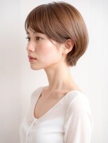 カバーヘア ブリス 北浦和(COVER HAIR bliss) 韓国風小顔◎コンパクトショート×ミルクティーベージュp北浦和