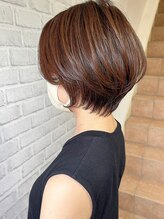 ソルヴ(solv.) 奈良/ショート/ショートボブ/ボブ/白髪ぼかし/白髪染め/髪質改善