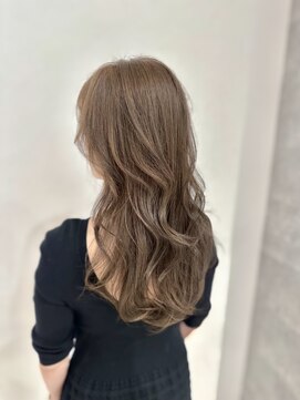 アンダーバーホワイト 天王寺阿倍野店(_WHITE) ゆるウェーブ×ミルクティーグレージュ