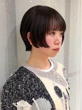 リュミエ ドゥ マッシュ(Lumier de mashu) ショートカット/ショートボブ/ダークブラウン/大阪/梅田/中崎町