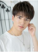 ビジカジ大人ダウンバング爽やか就活ツーブロックマッシュI上尾