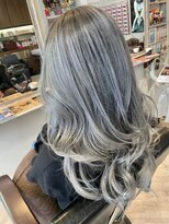 ヘア メイク ココ(hair make coco)&nbsp;ケアブリーチ★スノーグレージュ