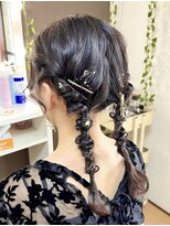 ジェミータ 横浜&nbsp;ツイン編み下ろし【横浜/ヘアセット/着付け】
