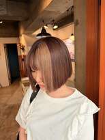 ヘアーラボ ハチ(HAIR LABO HACHI)&nbsp;フェイスフレーミング×ミニボブ